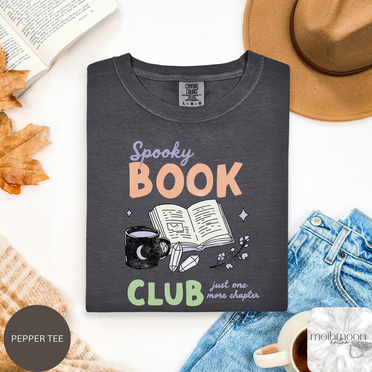 Spooky Book Club Shirt, Halloween Book Shirt, Spooky Reader Tshirt, Read More Books Shirt, Salem Book Club Graphic Tee, Bookish Apparel